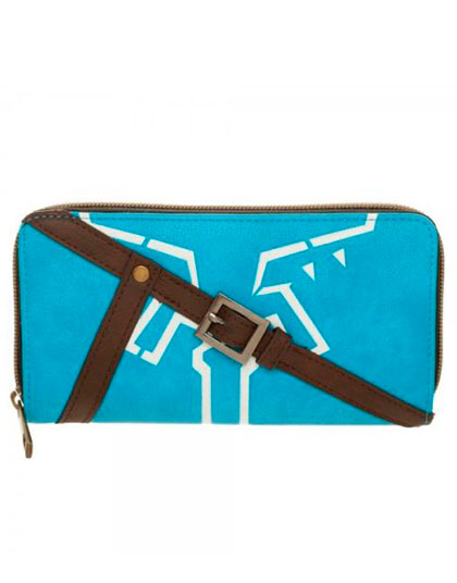BOLSO DE MANO THE LEGEND OF ZELDA BREATH OF THE WILD JRS ZIP AROUND