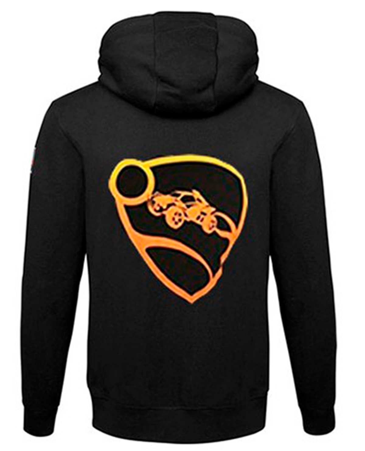 SUDADERA ROCKET LEAGUE LOGO NARANJA NEGRA EXTRA GRANDE - Image 2