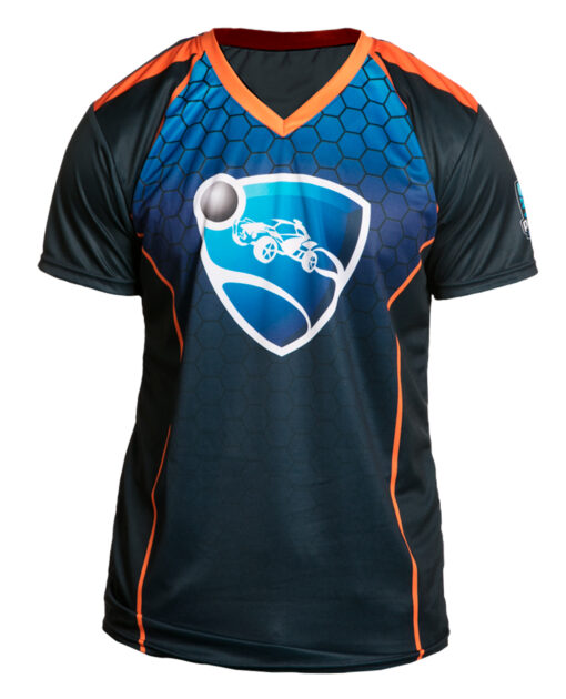 PLAYERA ROCKET LEAGUE LOGO MULTICOLOR MEDIANA