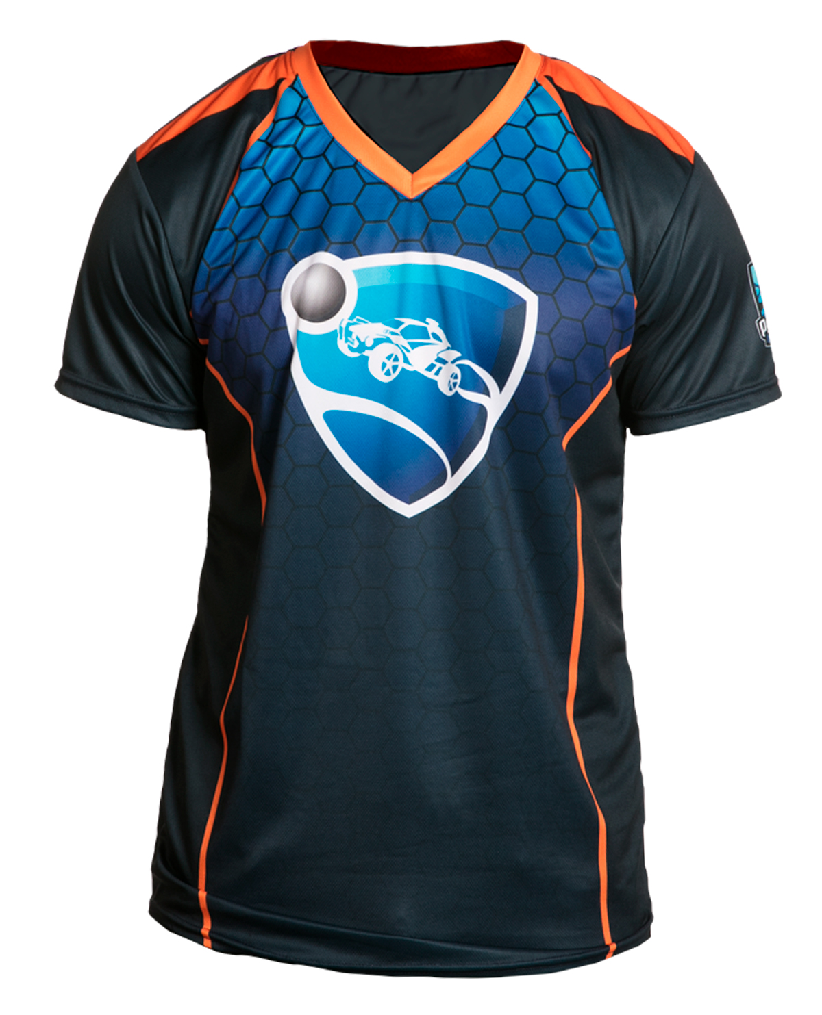 PLAYERA ROCKET LEAGUE LOGO MULTICOLOR 2XGRANDE