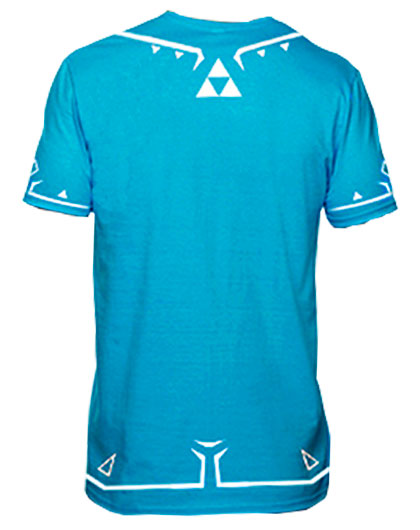 PLAYERA ZELDA BREATH OF THE WILD AZUL GRANDE - Image 2