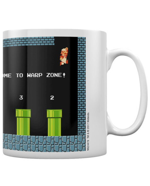 TAZA DE CERAMICA SUPER MARIO BROS WELCOME TO THE WARP ZONE - Image 2