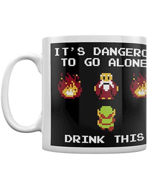 TAZA DE CERAMICA THE LEGEND OF ZELDA DRINK THIS