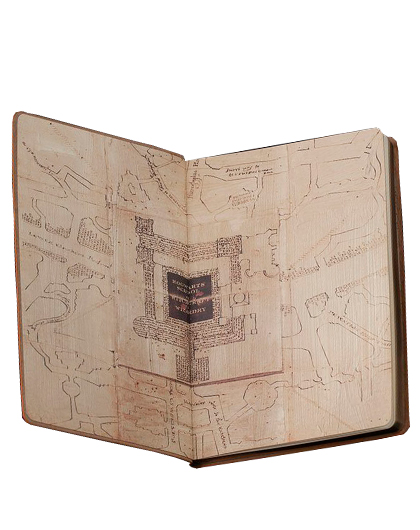 LIBRETA HARRY POTTER EL MAPA DEL MERODEADOR CAFE - Image 2