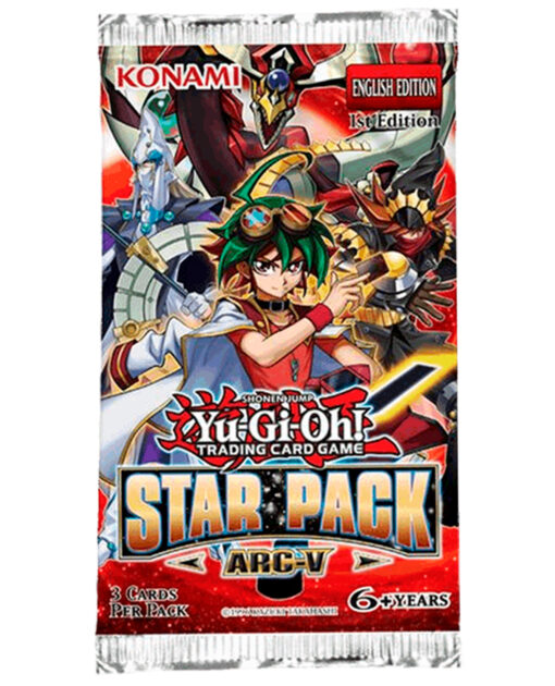 SOBRE YU-GI-OH STAR PACK ARC V