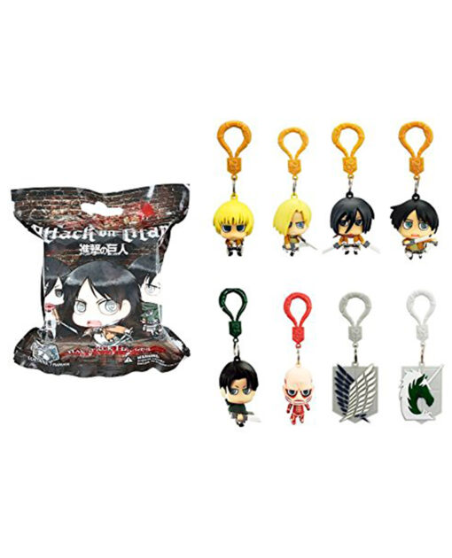 LLAVERO DE VINIL ATTACK ON TITAN FIGURES IN BLIND BAG - Image 2