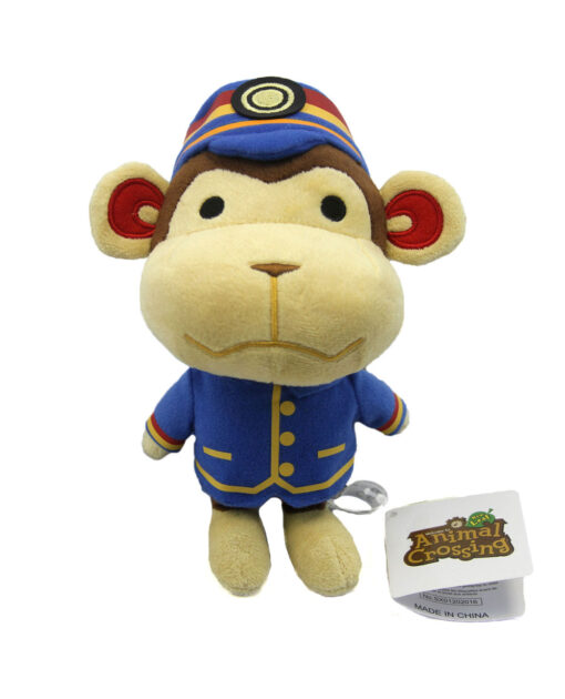 PELUCHE ANIMAL CROSSING PORTER 18 CM