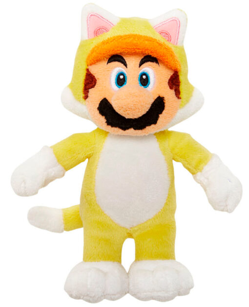 PELUCHE MARIO BROS LUIGI KITSUNE 23 CM