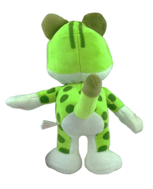 PELUCHE MARIO BROS LUIGI CON TRAJE DE GATO 36 CM - Image 2
