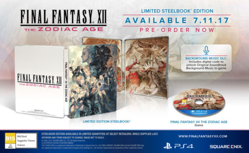 FINAL FANTASY XII THE ZODIAC AGE STEELBOOK EDITION - Image 2