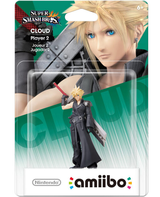 AMIIBO SUPER SMASH BROS CLOUD PLAYER 2 - Image 2