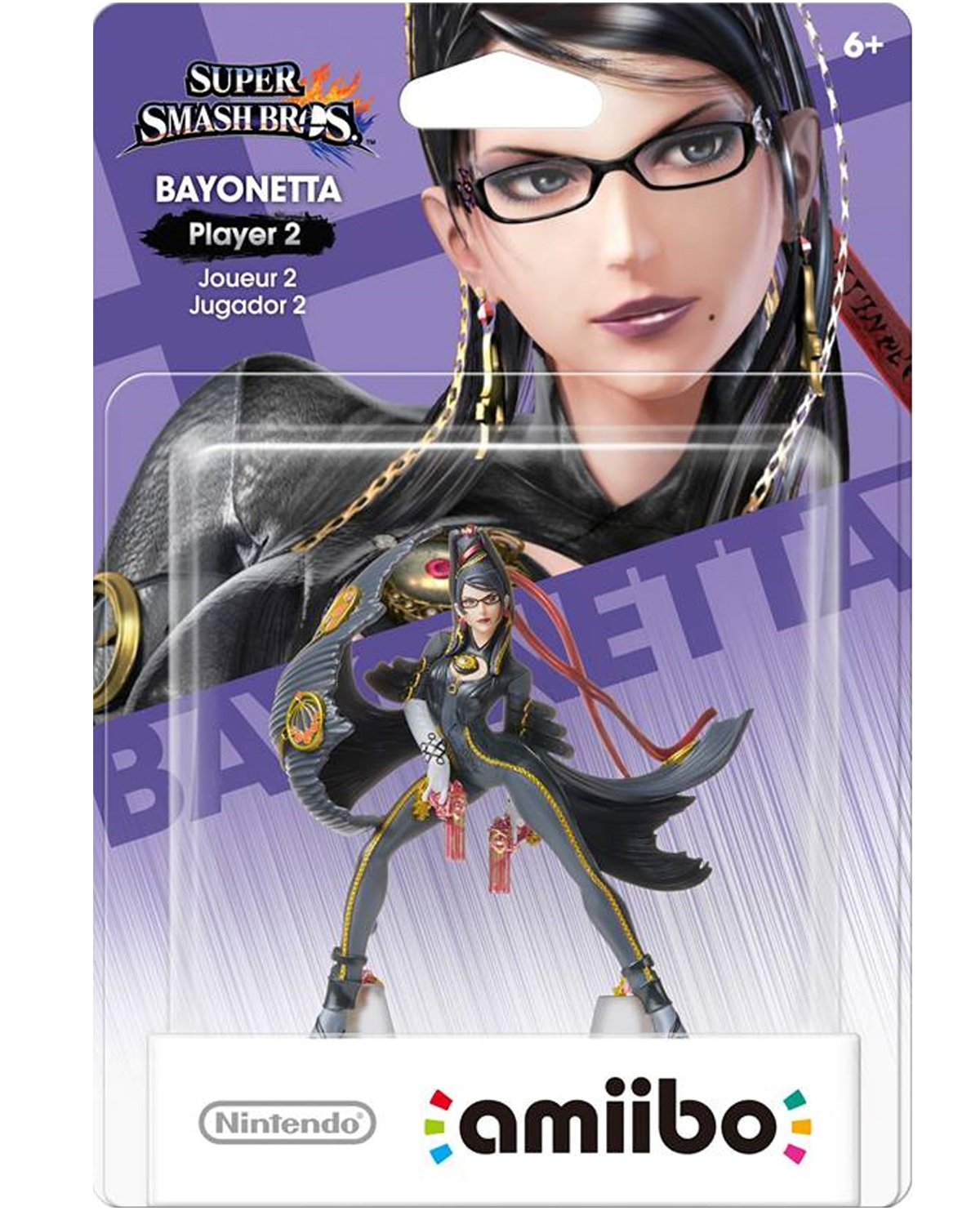 AMIIBO SUPER SMASH BROS ULTIMATE BAYONETTA PLAYER 2 - Image 2
