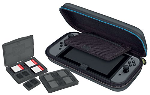 ESTUCHE RIGIDO NINTENDO SWITCH THE LEGEND OF ZELDA BREATH OF THE WILD SHEIKAH NEGRO - Image 3