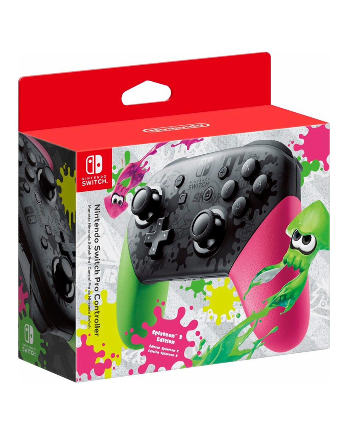 CONTROL PRO NINTENDO SWITCH INALAMBRICO SPLATOON 2 - Image 2