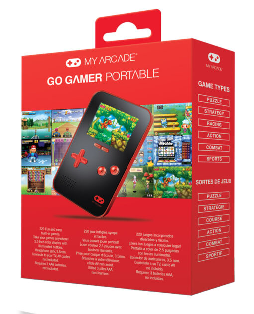 VIDEOJUEGO PORTATIL MY ARCADE GO GAMER ROJO - Image 2