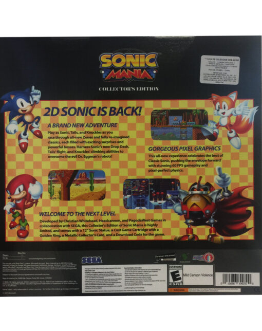 SONIC MANIA COLLECTORS EDITION - Image 2