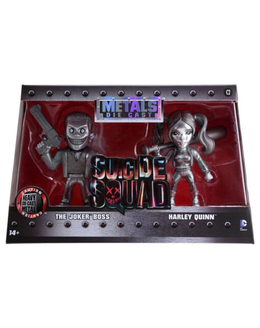 FIGURA SUICIDE SQUAD JOKER Y HARLEY QUINN DE METAL 2 - Image 3