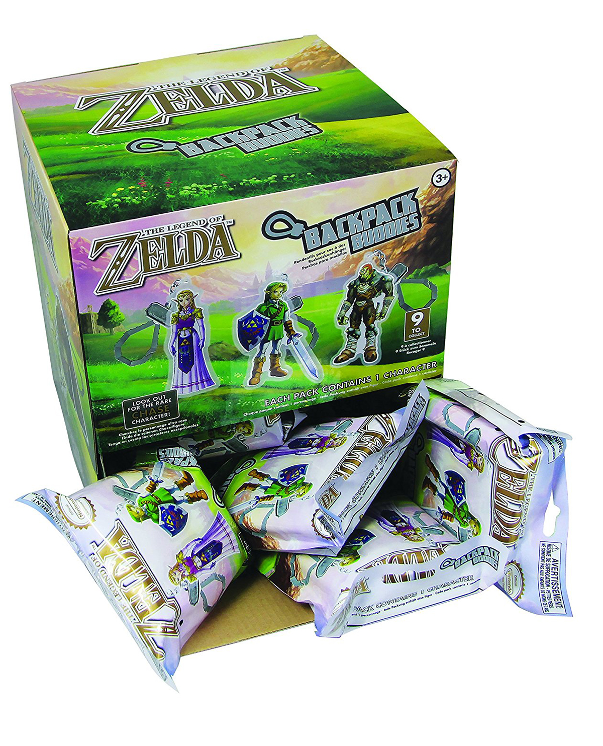 LLAVERO SORPRESA DE PLASTICO ZELDA