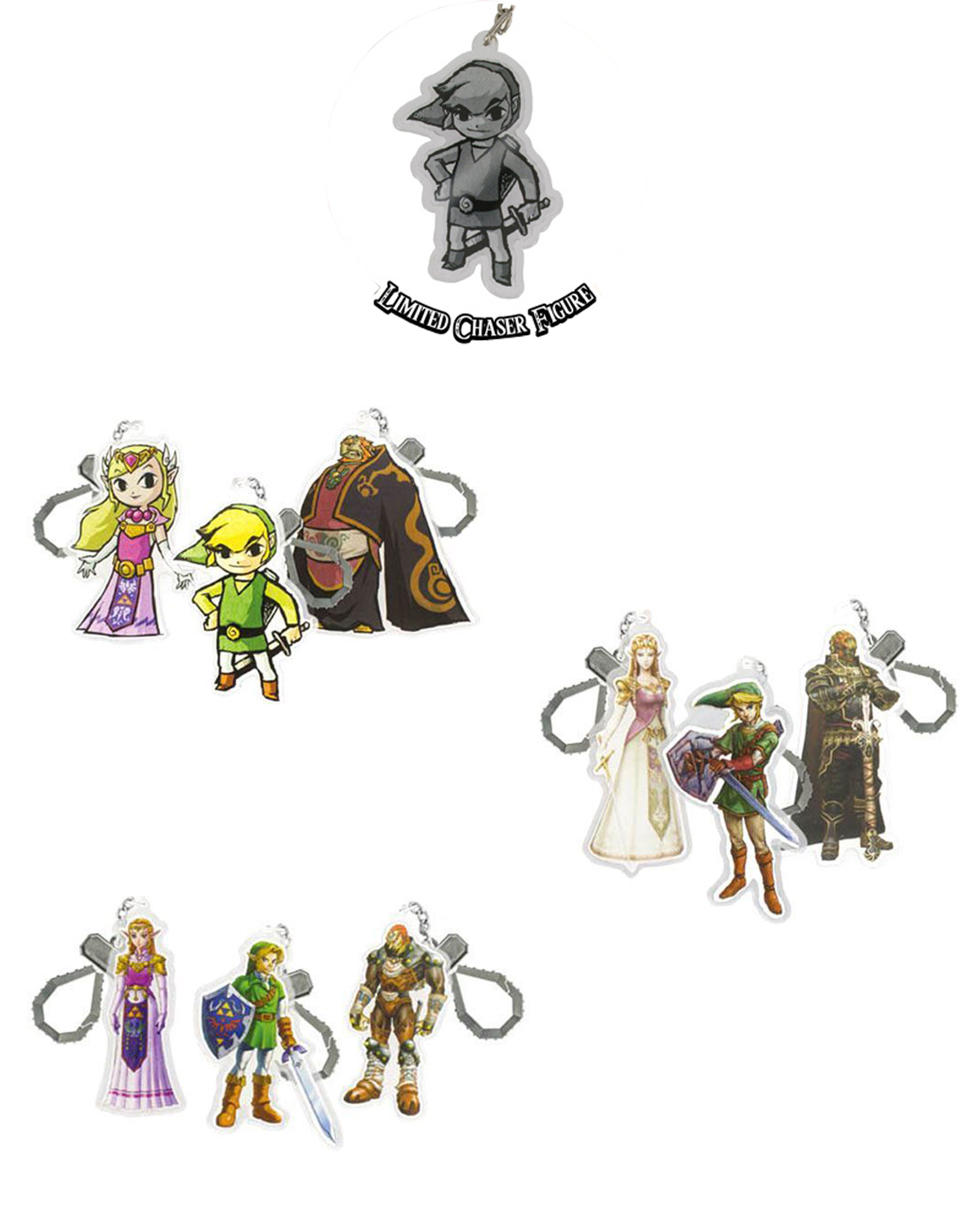 LLAVERO SORPRESA DE PLASTICO ZELDA - Image 2