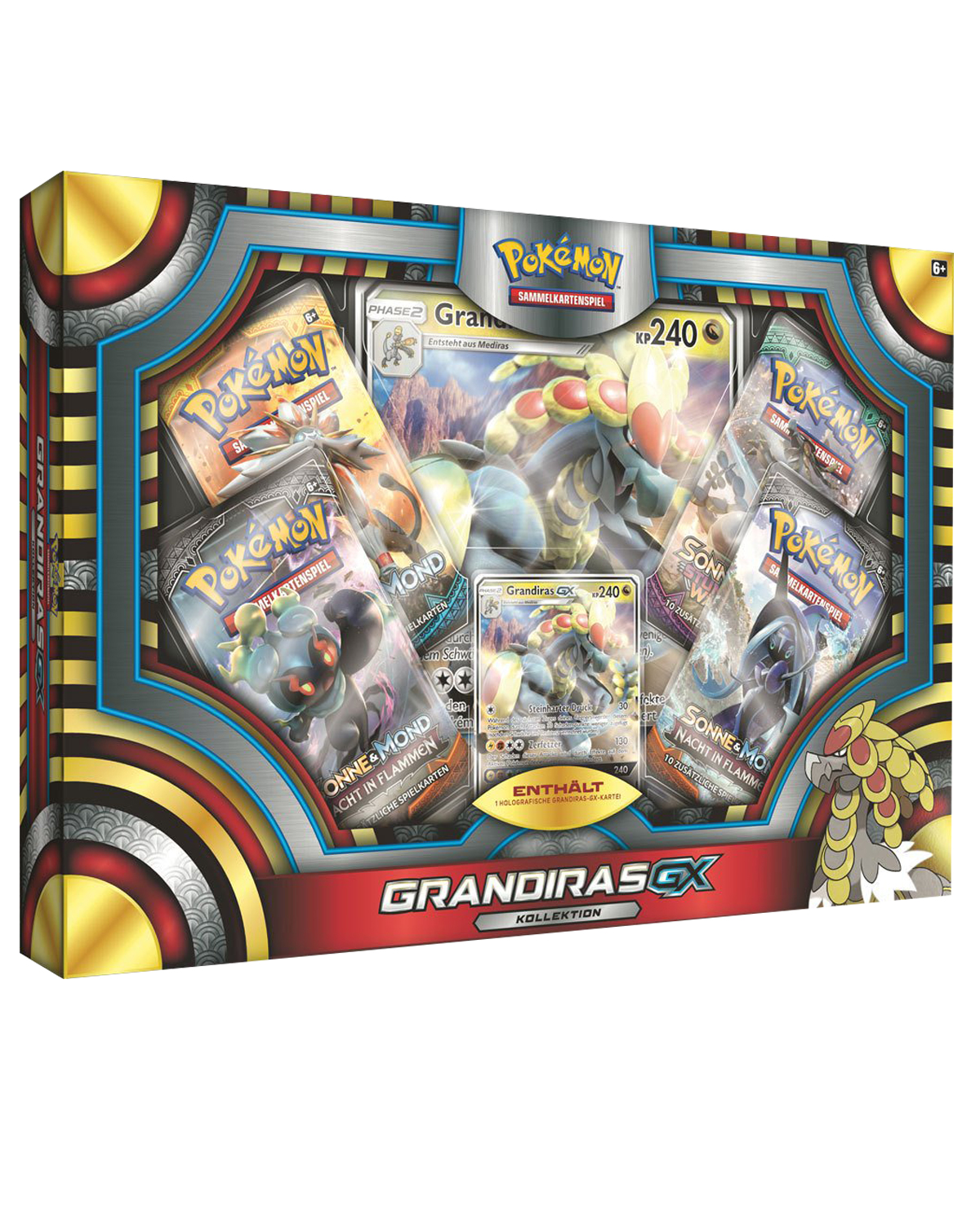 CAJA POKEMON TRADING CARD GAME KOMMO O GX