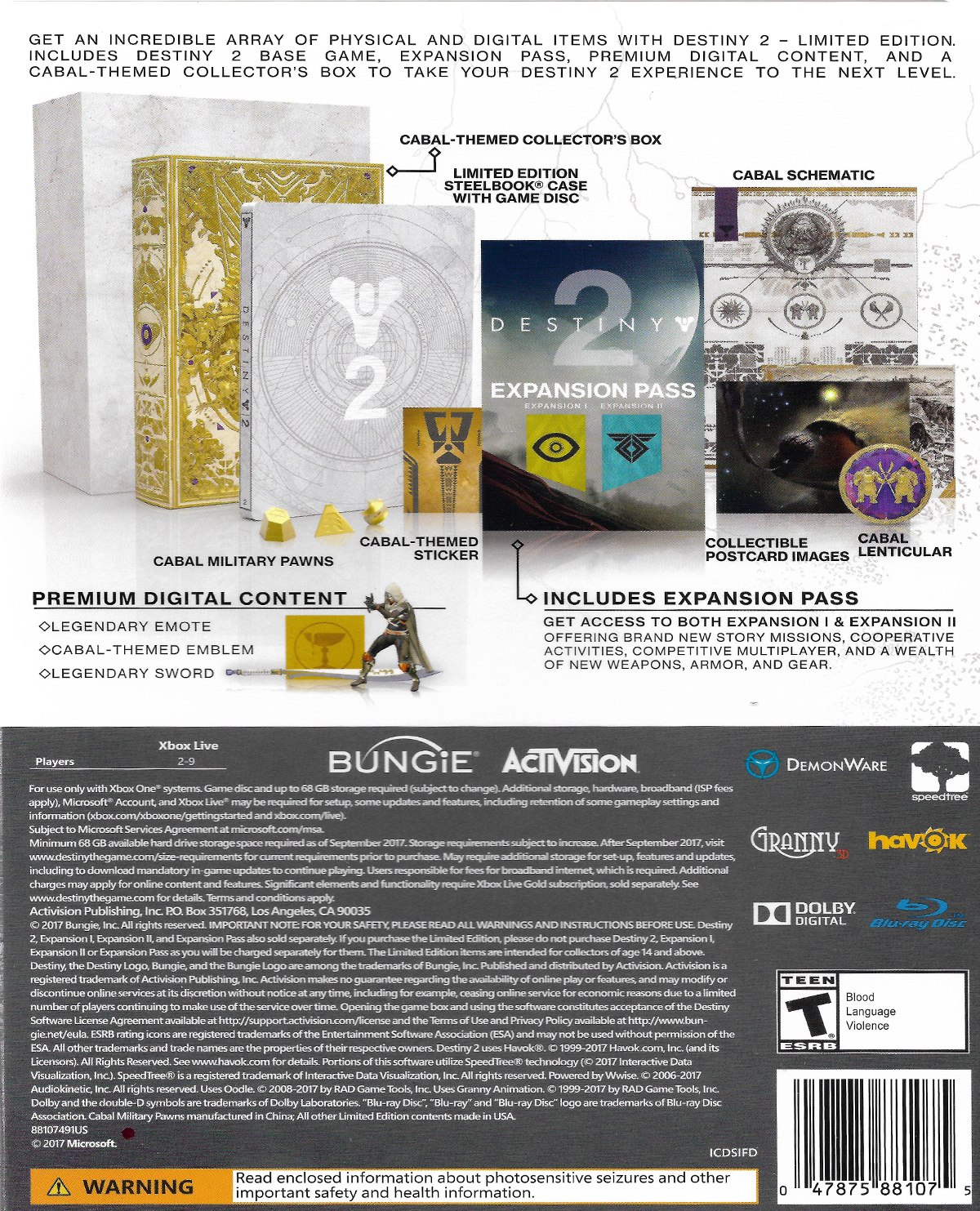 DESTINY 2 LIMITED EDITION – Gameplanet