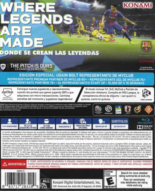 PRO EVOLUTION SOCCER 2018 EDICION ESPECIAL - Image 3