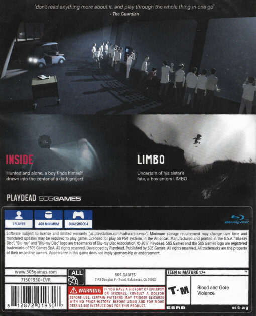 INSIDE LIMBO DOUBLE PACK - Image 2
