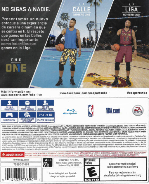 NBA LIVE 18 THE ONE EDITION - Image 2
