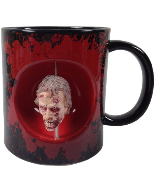 TAZA DE CERAMICA CON SPINNER THE WALKING DEAD ZOMBIE