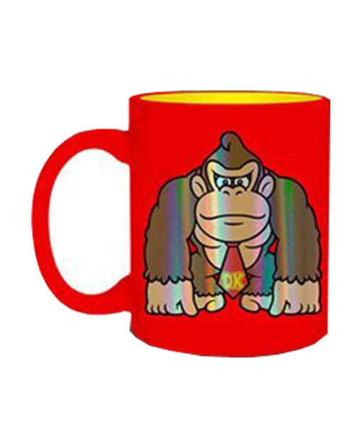 TAZA DE CERAMICA DONKEY KONG ROJA