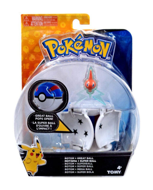 FIGURA POKEMON GREAT BALL Y ROTOM - Image 2