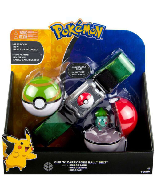 CINTURON POKEMON NEST BALL Y BULBASAUR - Image 2