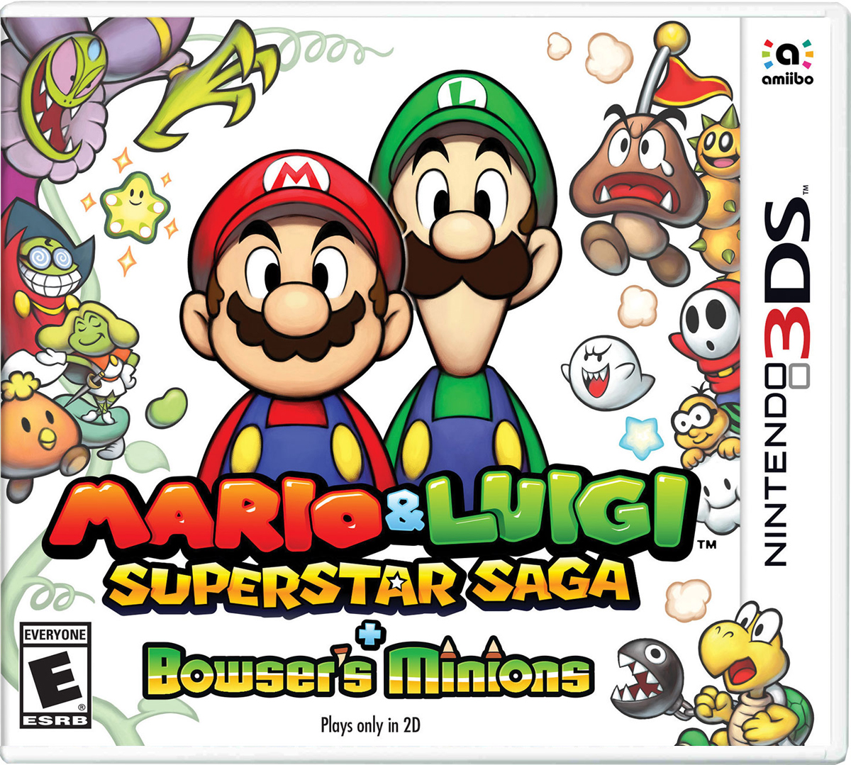 MARIO AND LUIGI SUPERSTAR SAGA PLUS BOWSERS MINIONS