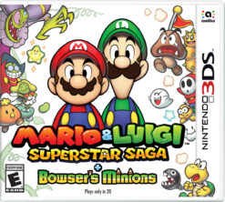 MARIO AND LUIGI SUPERSTAR SAGA PLUS BOWSERS MINIONS