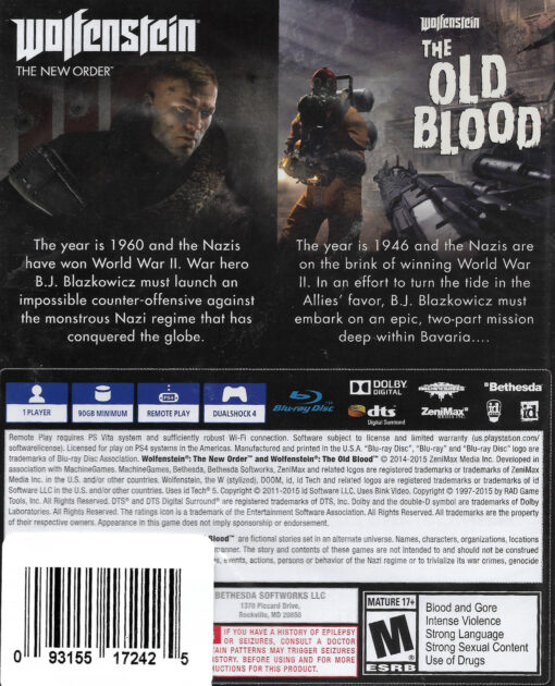 WOLFENSTEIN TWO PACK - Image 2