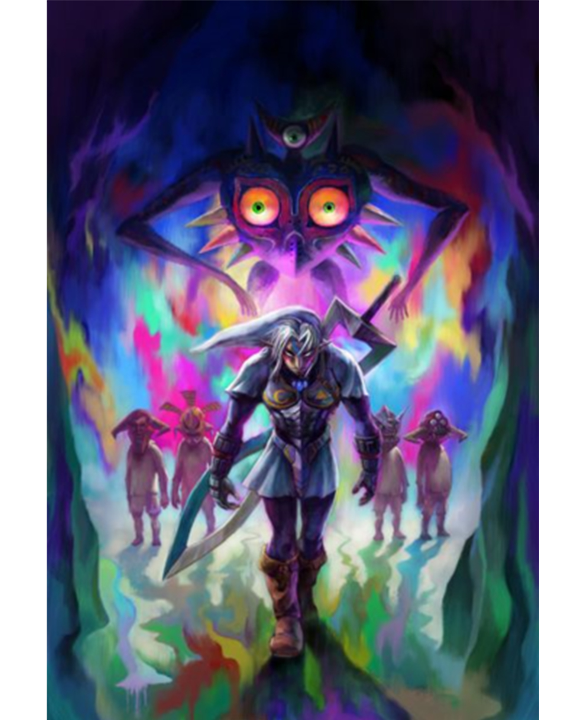 ROMPECABEZAS THE LEGEND OF ZELDA MAJORAS MASK FIERCE DEITY LINK - Image 2