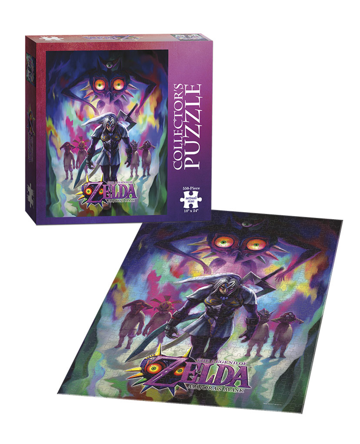 ROMPECABEZAS THE LEGEND OF ZELDA MAJORAS MASK FIERCE DEITY LINK - Image 3