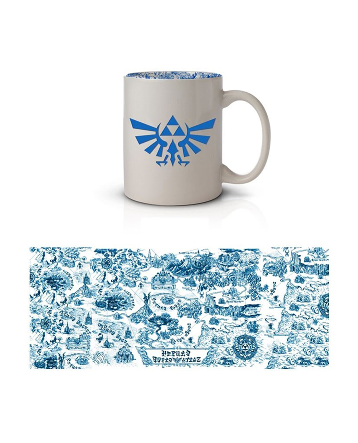 TAZA DE CERAMICA THE LEGEND OF ZELDA EMBLEMA DE LA FAMILIA REAL - Image 2