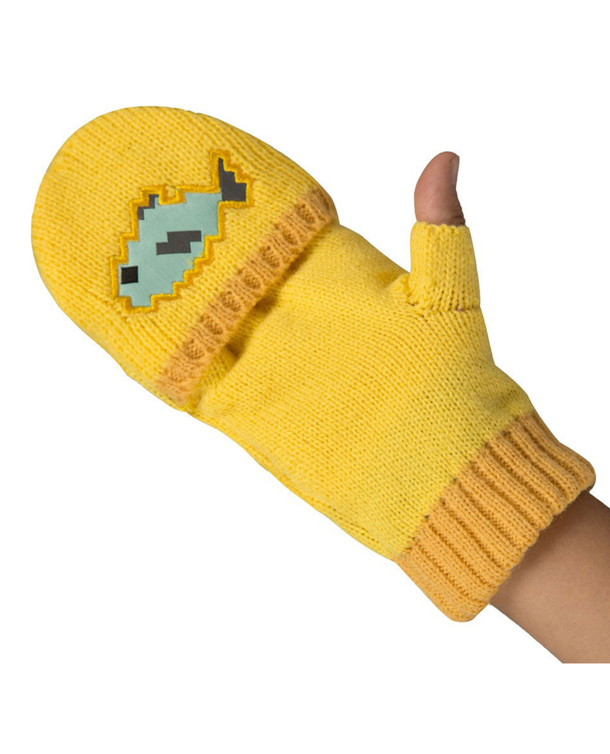 GUANTES MINECRAFT OCELOTE AMARILLOS - Image 2