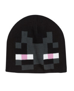 GORRO BEANIE MINECRAFT ENDERMAN NEGRO
