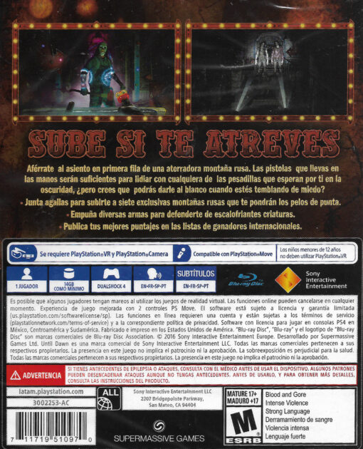 UNTIL DAWN RUSH OF BLOOD VR - Image 2