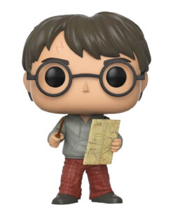 FIGURA POP HARRY POTTER CON MAPA DEL MERODEADOR