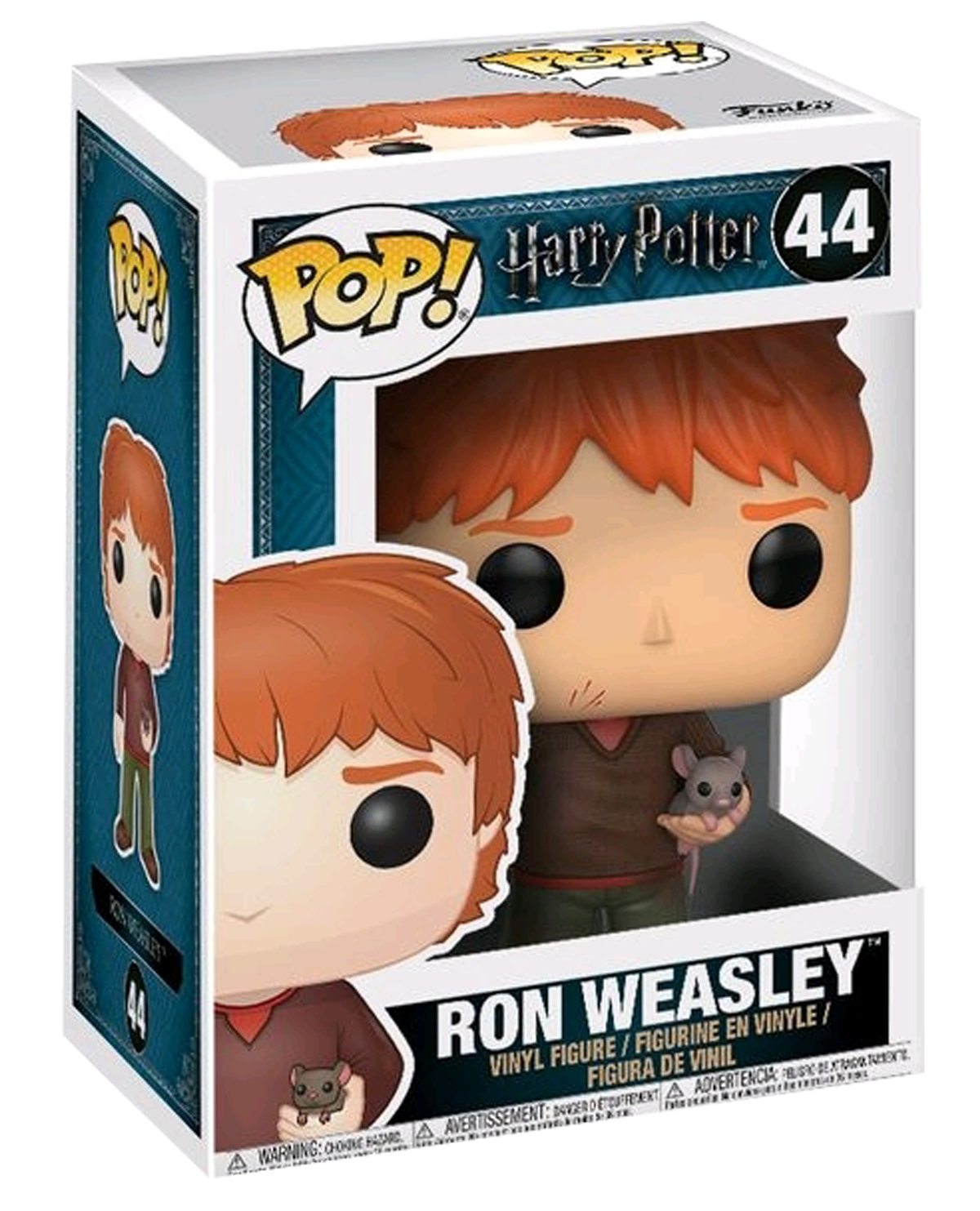 FIGURA POP HARRY POTTER RON WEASLEY WITH SCABBERS - Image 2