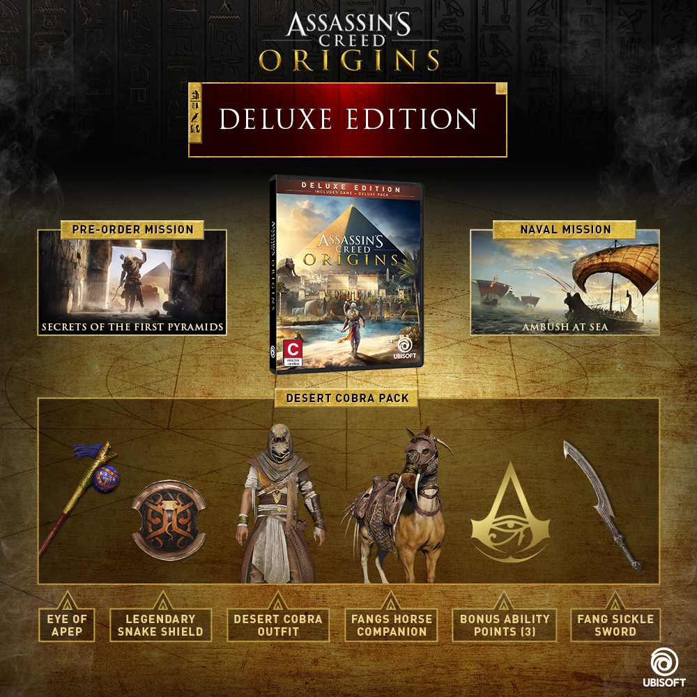 ASSASSINS CREED ORIGINS DELUXE EDITION - Image 2