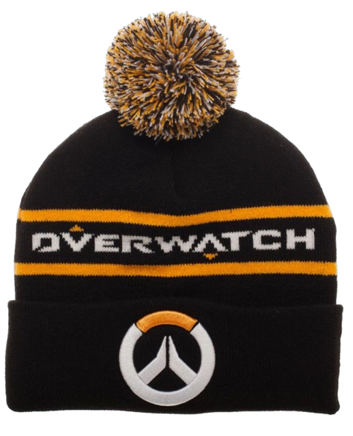 GORRO BEANIE OVERWATCH LOGO NEGRO