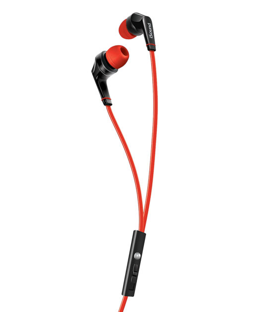 AUDIFONOS EARBUDS I SOUND EM 60 ROJOS