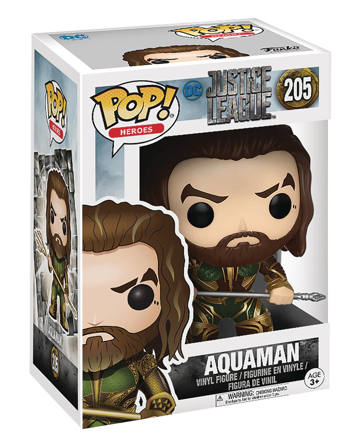 FIGURA POP JUSTICE LEAGUE AQUAMAN - Image 2