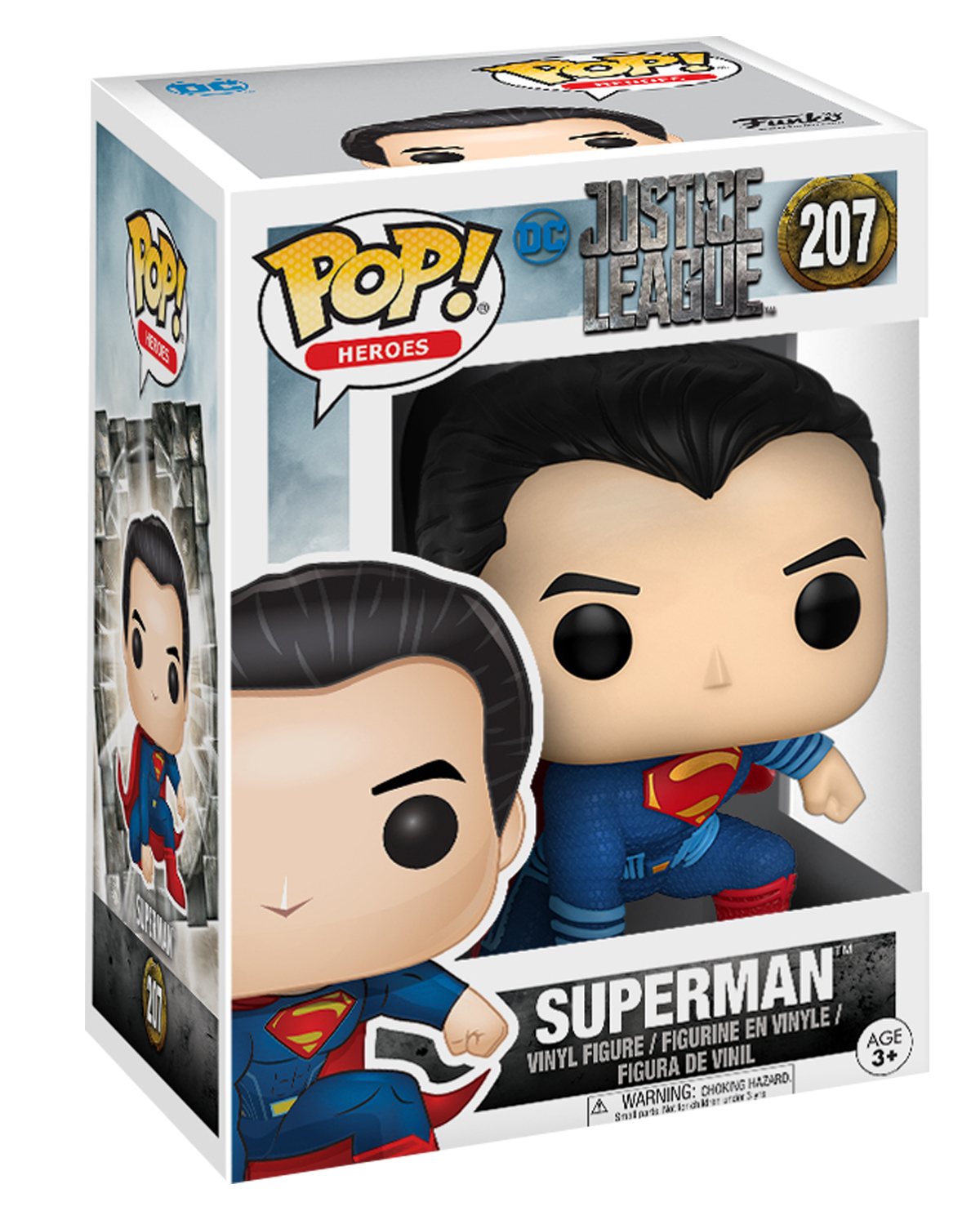 FIGURA POP JUSTICE LEAGUE SUPERMAN - Image 2