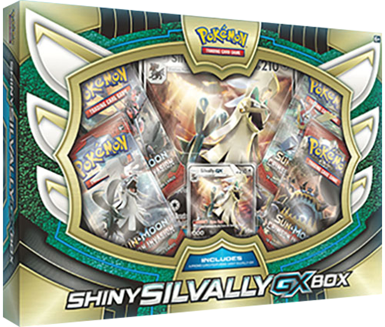 CAJA POKEMON TRADING CARD GAME SHINY SILVALLY GX