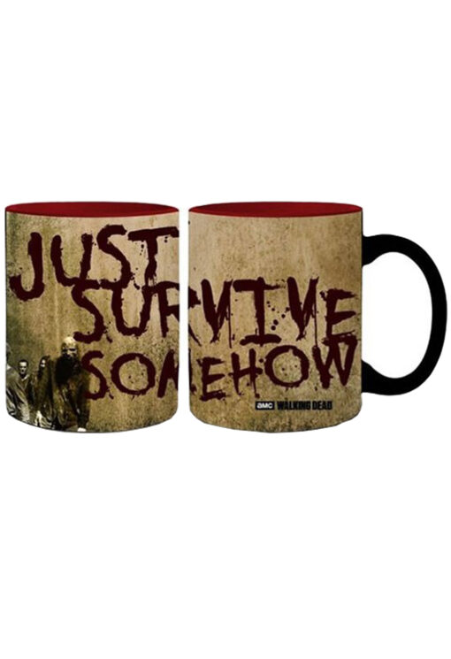 TAZA DE CERAMICA THE WALKING DEAD JUST SURVIVE SOMEHOW - Image 3